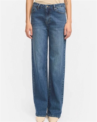 Willa Midwaist Brede Jeans 